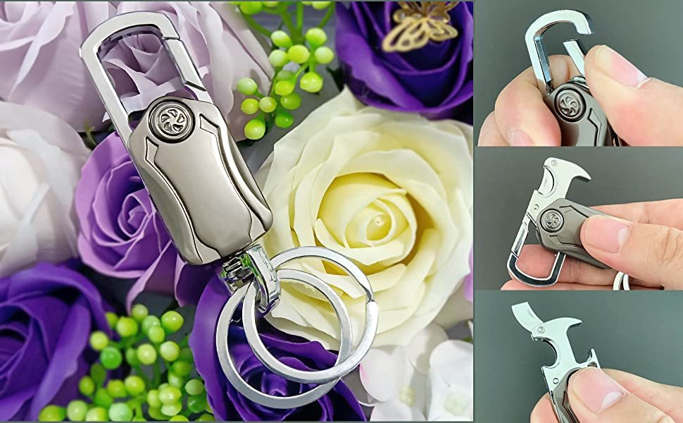 🎁2025 HOT SALE🔥Multifunctional Keychain Corkscrew