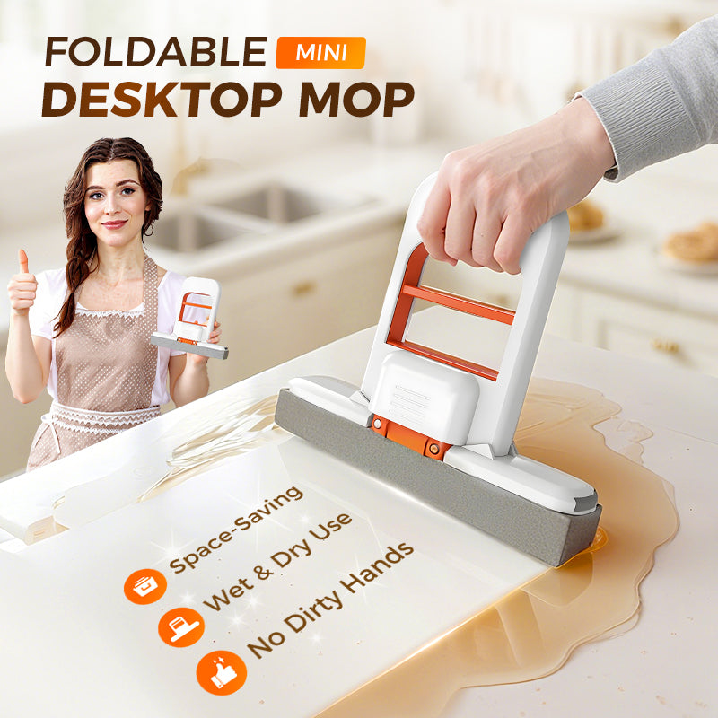 💥Last 100 items in stock🧹 Mini Mop SELF-WRINGING & portable