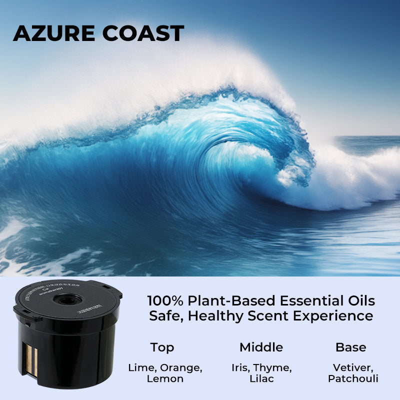 ✈️Free Shipping☁️ 2025 Cloud Mist Car Air Freshener - Auto On/Off, Includes 30-Day USB-C Battery & 1 Refill Bottle = 1 Year of Freshness