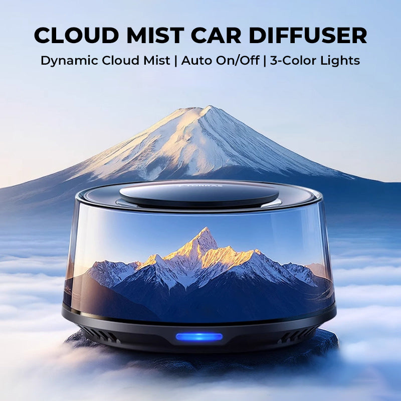 ✈️Free Shipping☁️ 2025 Cloud Mist Car Air Freshener - Auto On/Off, Includes 30-Day USB-C Battery & 1 Refill Bottle = 1 Year of Freshness