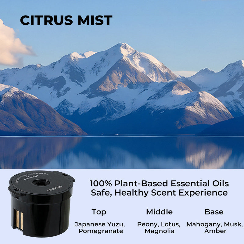 ✈️Free Shipping☁️ 2025 Cloud Mist Car Air Freshener - Auto On/Off, Includes 30-Day USB-C Battery & 1 Refill Bottle = 1 Year of Freshness