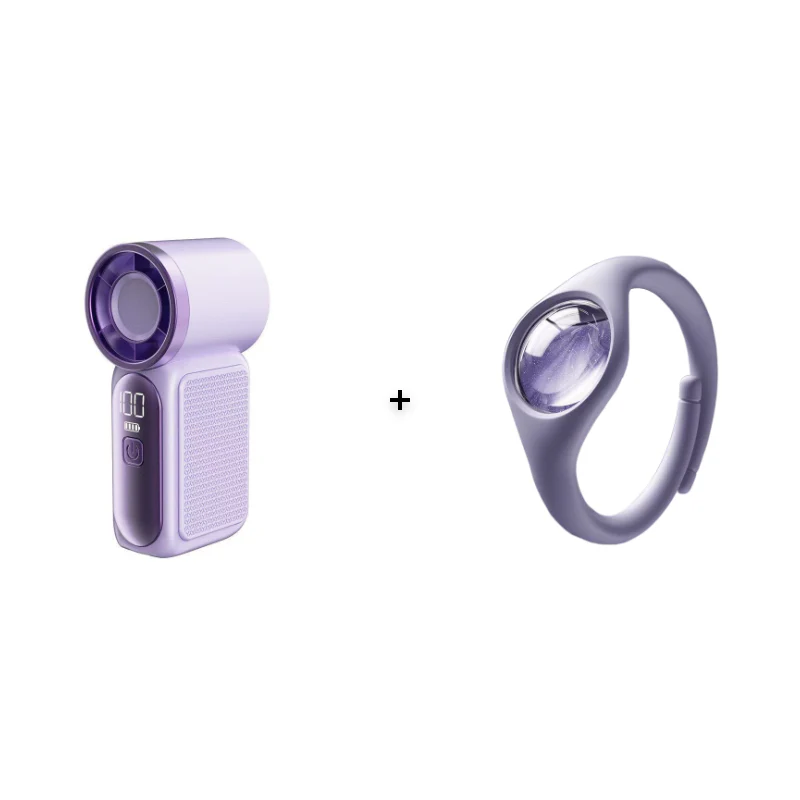 💨 Mini Handheld Fan with LED Display| 🧊6 speeds, 10.7 hours of cool| Weighs nothing – goes anywhere