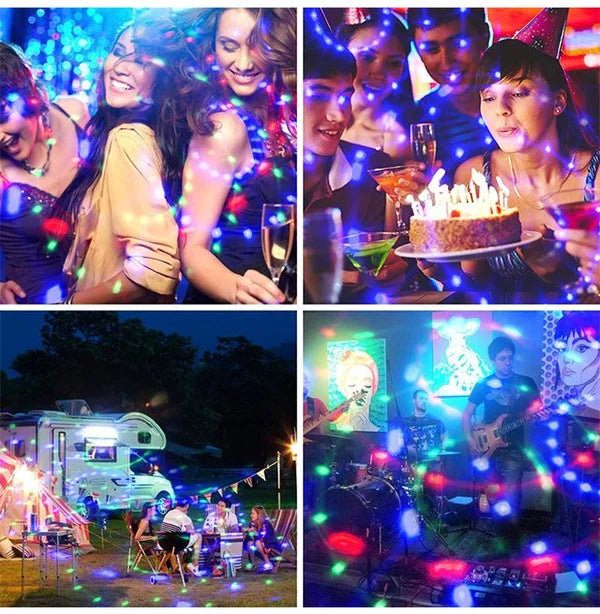 🎁Buy 2 Get 1 Free🌈✨Spinning Magic Ball Party Lights