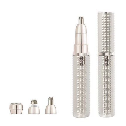 🔥 Portable Electric Eyebrow Trimmer – Interchangeable Heads 🪒