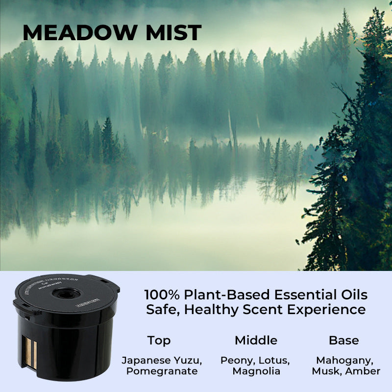 ✈️Free Shipping☁️ 2025 Cloud Mist Car Air Freshener - Auto On/Off, Includes 30-Day USB-C Battery & 1 Refill Bottle = 1 Year of Freshness