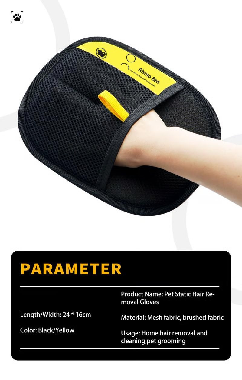 🔥LAST DAY PROMOTION - Buy 2 Get 1 Free🐱🐶✨ Pet Hair Remover Electrostatic Gloves