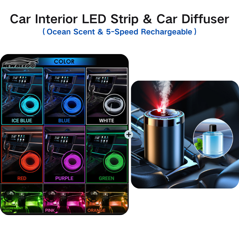 ā³Time-Limited Specialā°Car Interior LED Strip Atmosphere Lights Pro ā Add a Custom Glow to Your Cabin, Easy to Fit & Great for Evening Drives š”