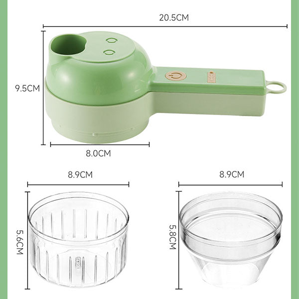 🥳50% OFF NOW! Wireless Food Processor – Cordless, one-touch chop. Perfect for arthritic hands. Kitchen prep made easy⚡🥗