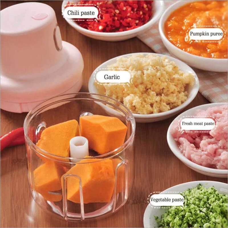 Today's Flash Sale: 50% Off⚡Wireless Food Chopper (Baby Food & Solid Food Cutting)