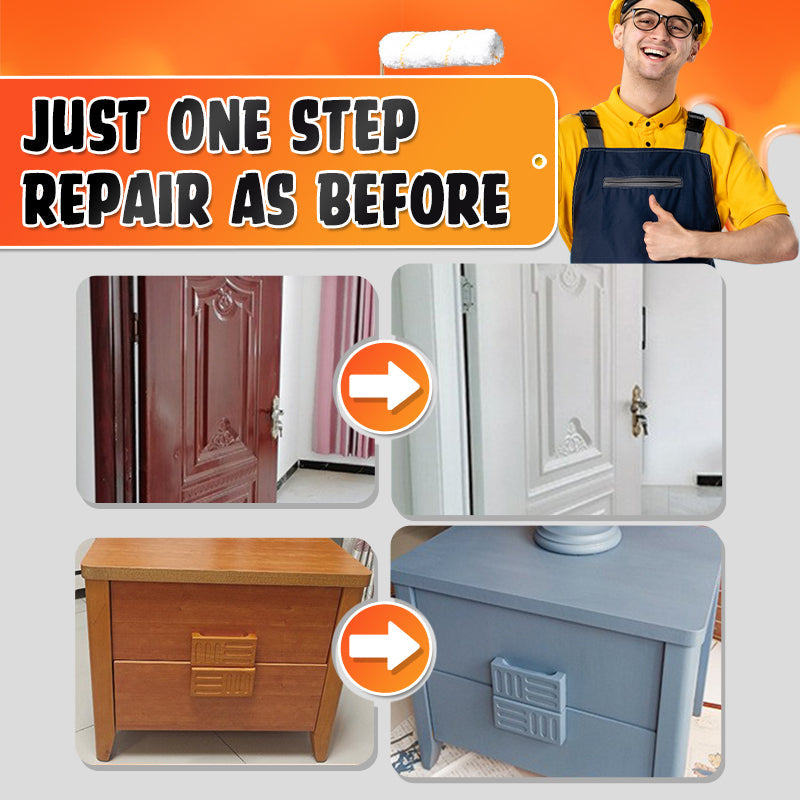 🎨Water-Based Furniture Decor Paint for Wood with Tools