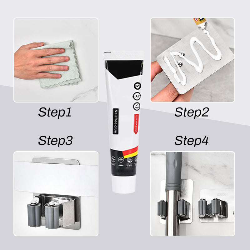 💥Buy 3 Get 5 Free💧Household strong waterproof no-nail adhesive