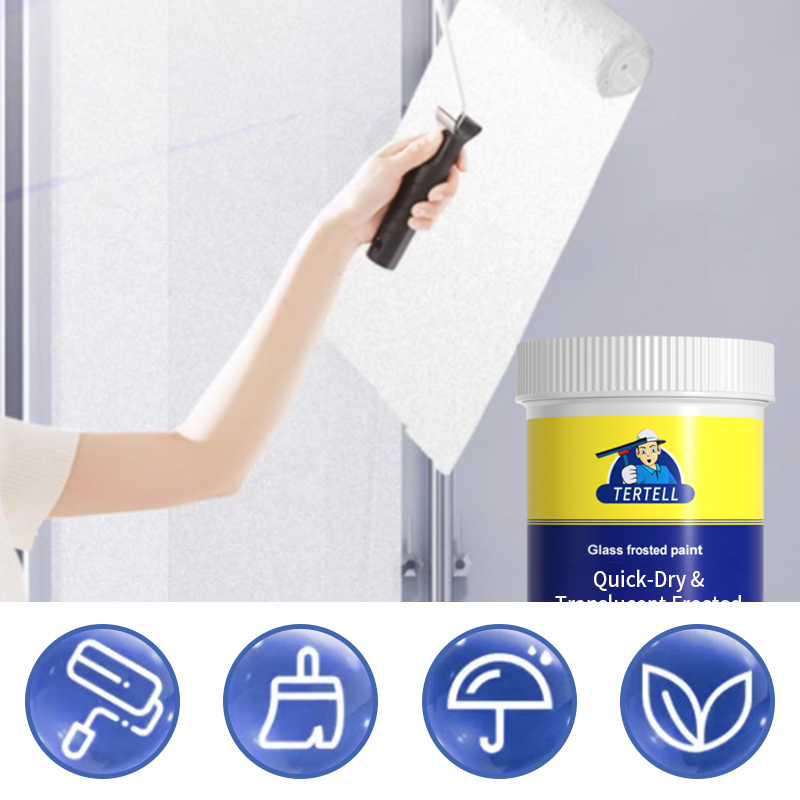 🔥Quick-Dry & Translucent Frosted Glass Paint for Window🪟
