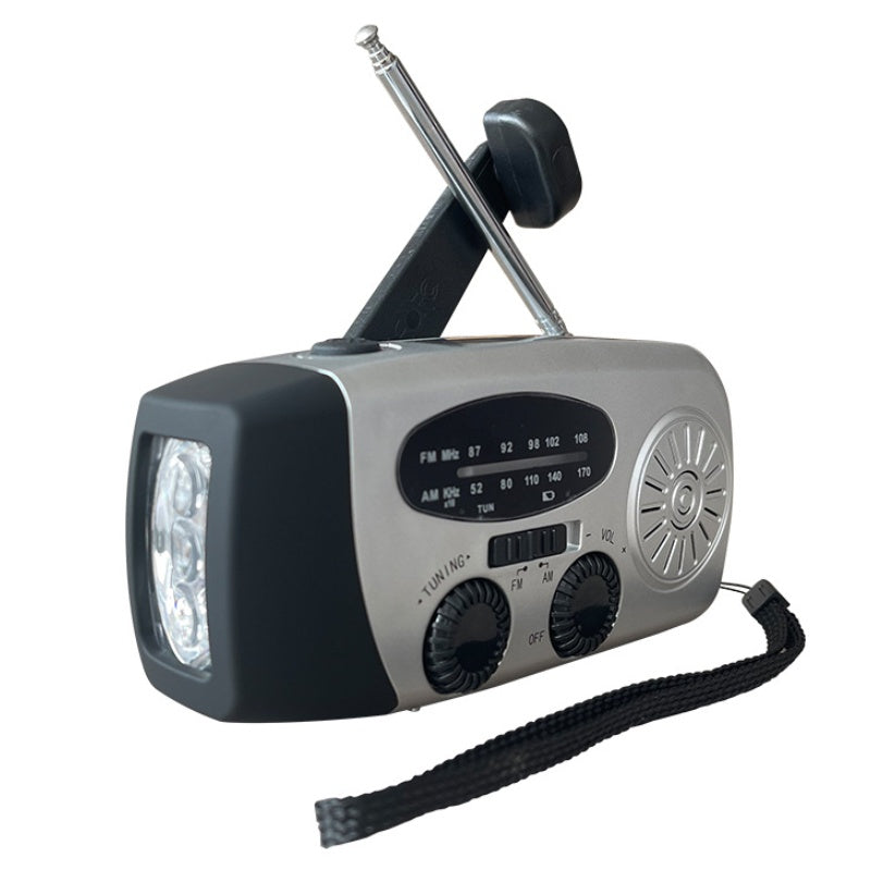 ๐ป๐ 2026 New Solar Radio โ 50% Off Limited Time!๐โก Hand Crank & USB Charger, NOAA Weather Alert, Flashlight, Power Bank for Emergency, Camping, Outdoor Survival