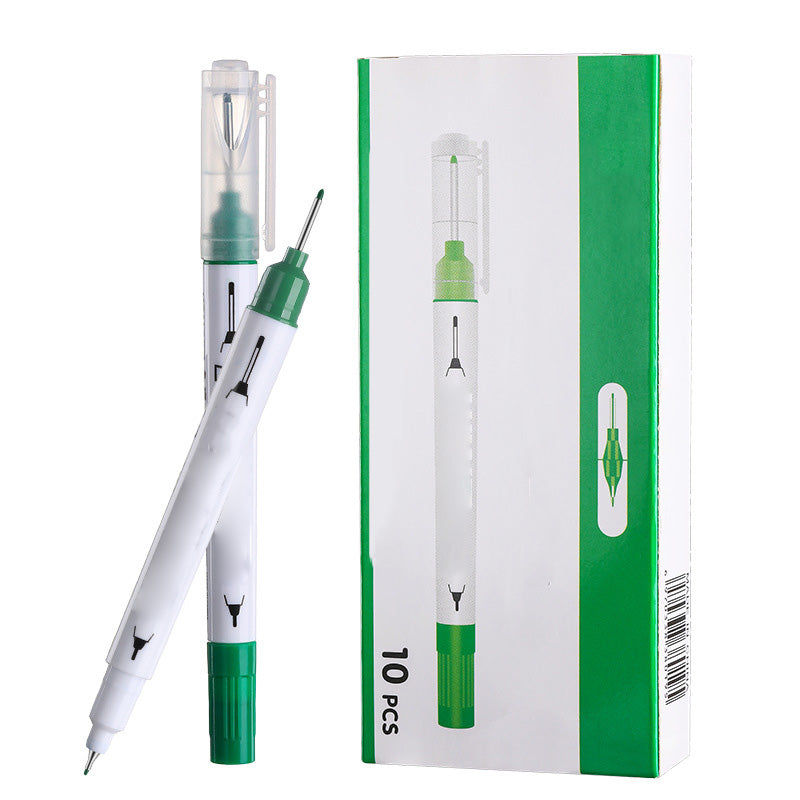 🎉BUY 2 Get 1 Free💥Double-Ended Deep Hole Woodworking Marker Pen