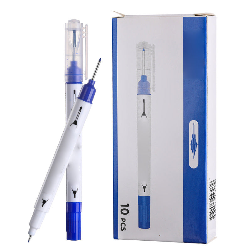 🎉BUY 2 Get 1 Free💥Double-Ended Deep Hole Woodworking Marker Pen