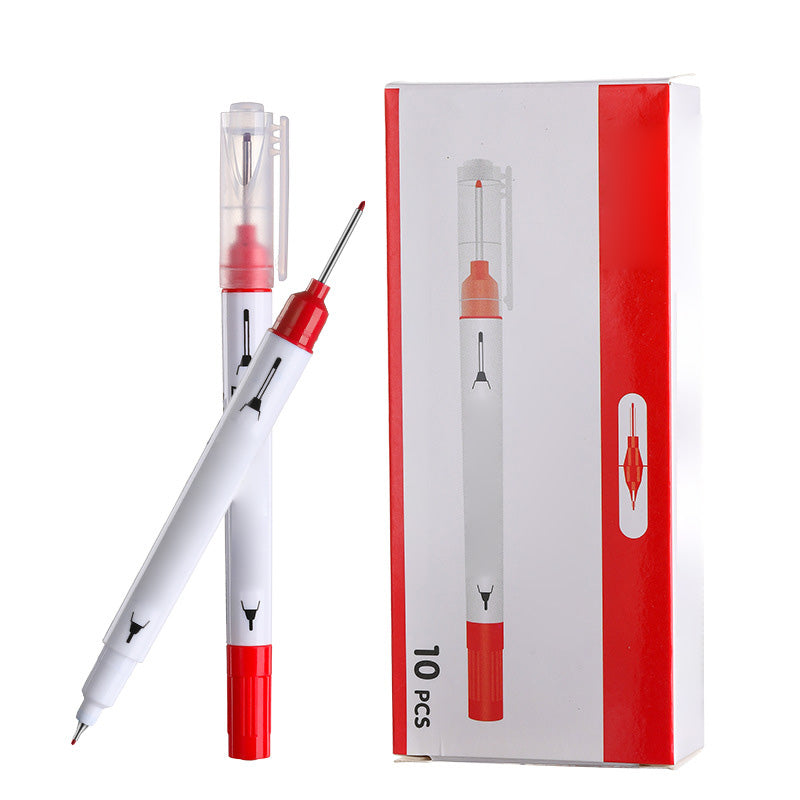 🎉BUY 2 Get 1 Free💥Double-Ended Deep Hole Woodworking Marker Pen