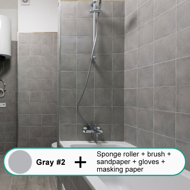 🎨Universal Water-Based Formula Anti-Peeling Tile Paint Set