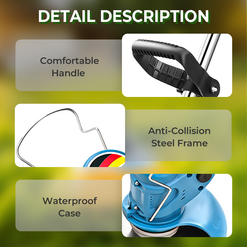 ✈️Free shipping🔥Multifunction Cordless Grass Trimmer Kit
