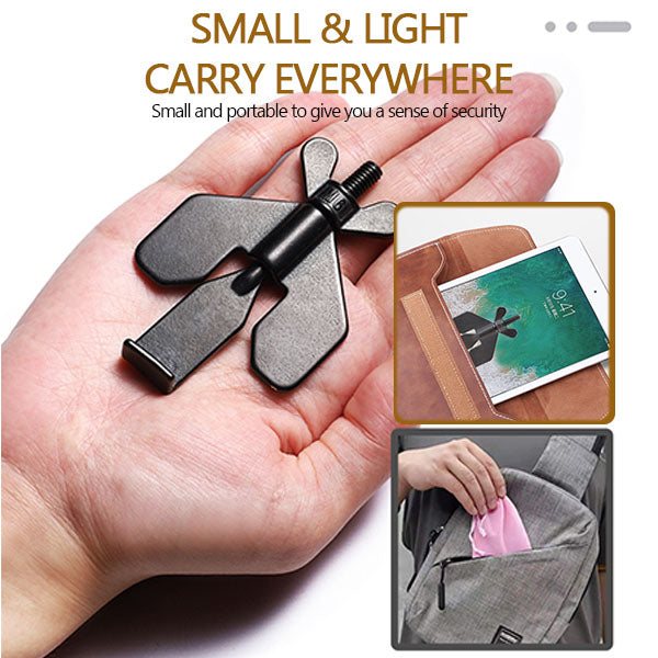 304 Stainless Steel Portable Travel/Home Safety Door Stopper🔐