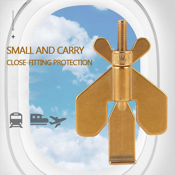304 Stainless Steel Portable Travel/Home Safety Door Stopper🔐