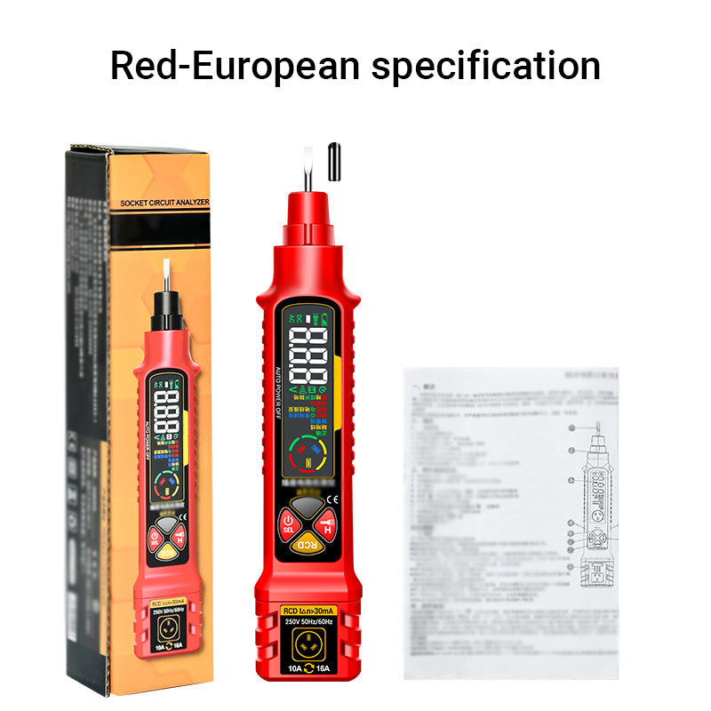 ⚡ 50% OFF NOW! 🧠 Smart Power Measuring Pen – Voltage Tester, Non-Contact & Multi-Function Detection 🔍