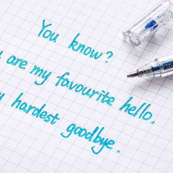 🔥LAST DAY SALE ONLY $9.99!!✨50K+ SOLD!🎁Glitter Gel Pen Set