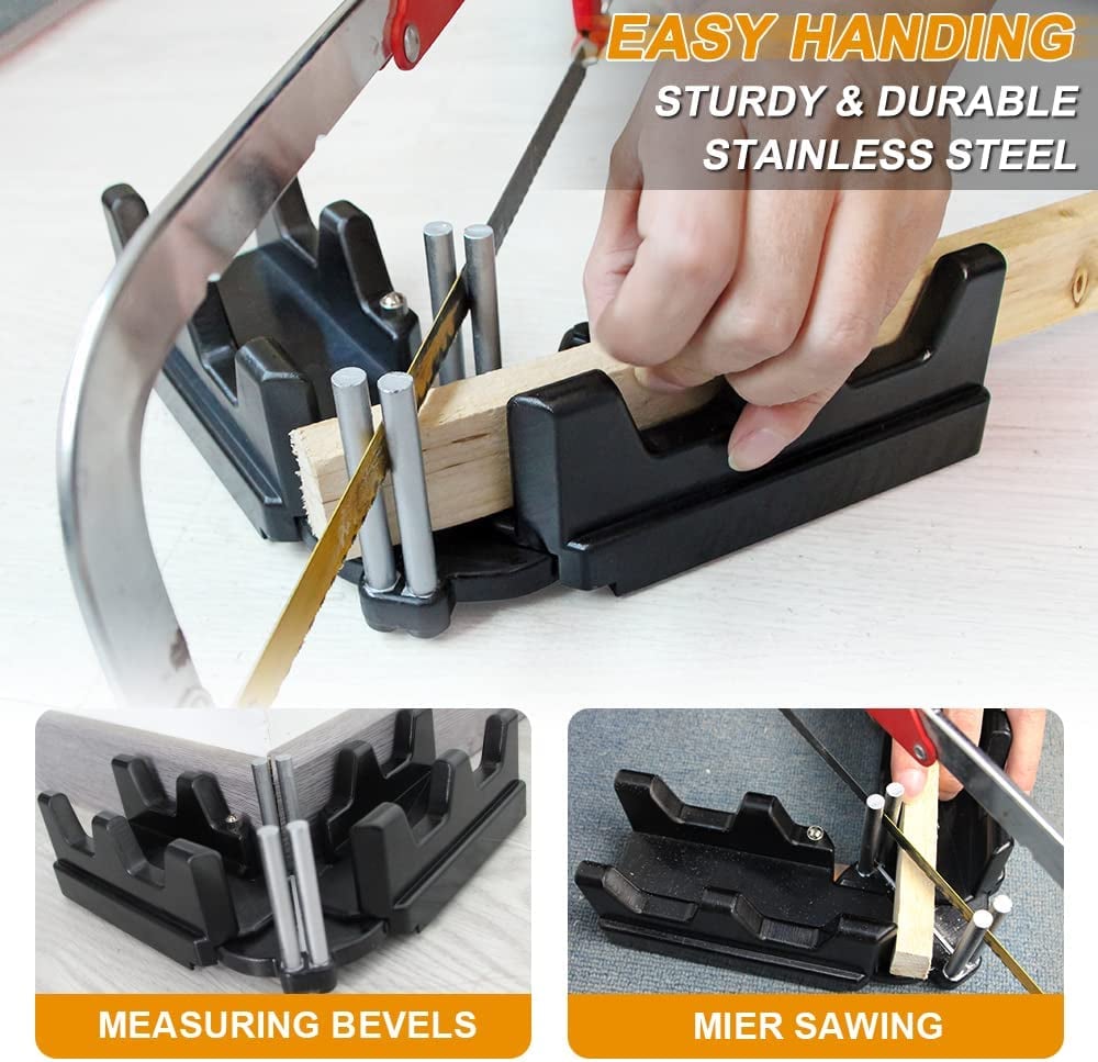 ⚡Half-Price Flash Sale👨🔧📐2-in-1 Measuring and Miter Saw Tool