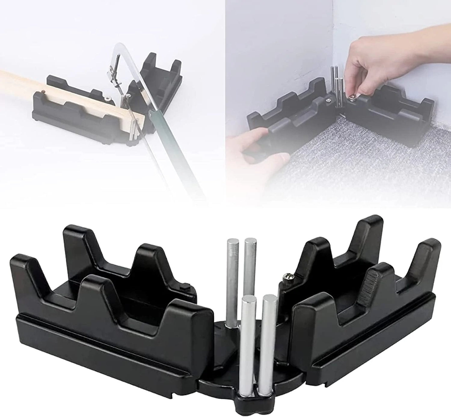 ⚡Half-Price Flash Sale👨🔧📐2-in-1 Measuring and Miter Saw Tool