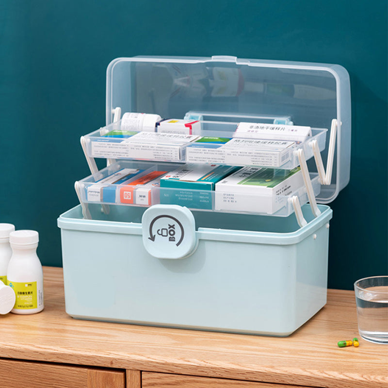 💊 Flash Sale! Multi-Tier Medicine Organizer Box – Large Capacity, Household Storage 🏠✨