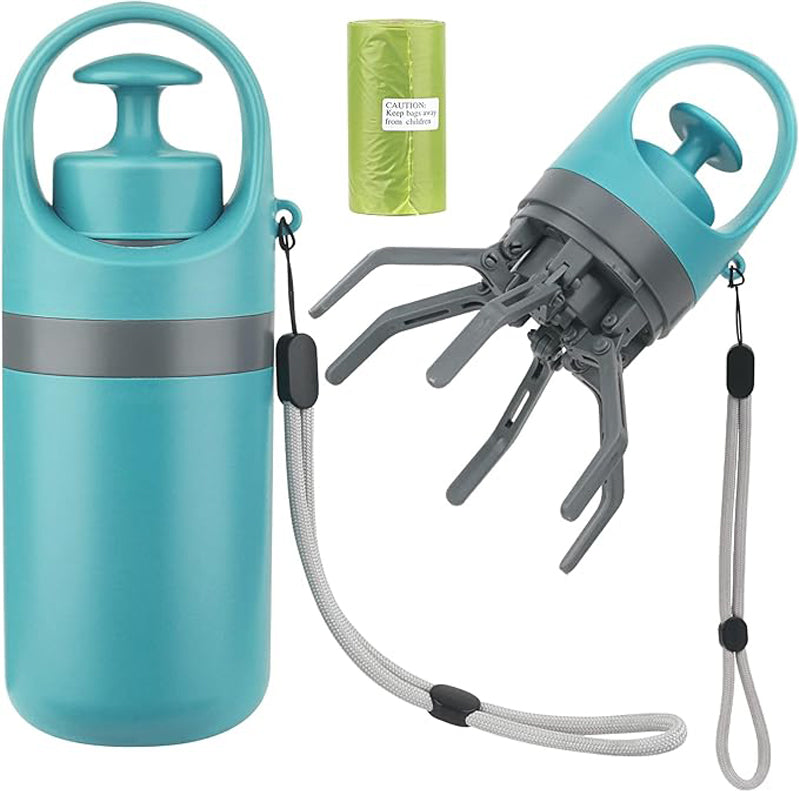 Mini Portable Dog Poop Scooper with Bag Dispenser