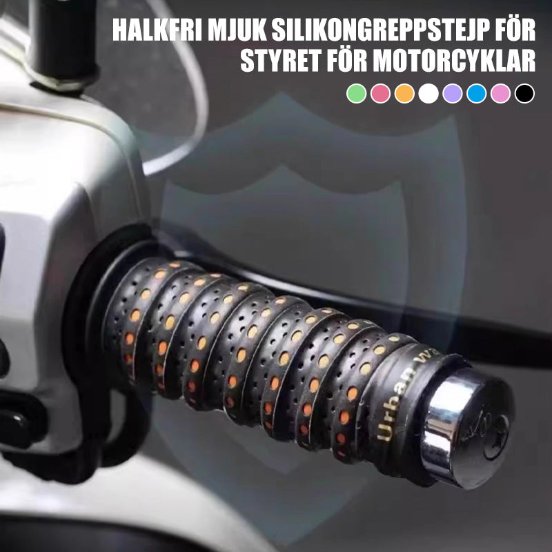 🏍️ BUY 1 GET 1 FREE! ✨ Anti-Slip Soft Silicone Handlebar Grips for Bicycles & Motorcycles - Enhance control and vibration damping for safer riding 🛡️🧤