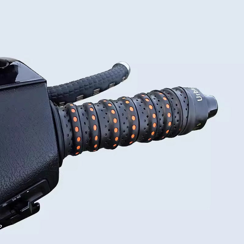 🏍️ BUY 1 GET 1 FREE! ✨ Anti-Slip Soft Silicone Handlebar Grips for Bicycles & Motorcycles - Enhance control and vibration damping for safer riding 🛡️🧤