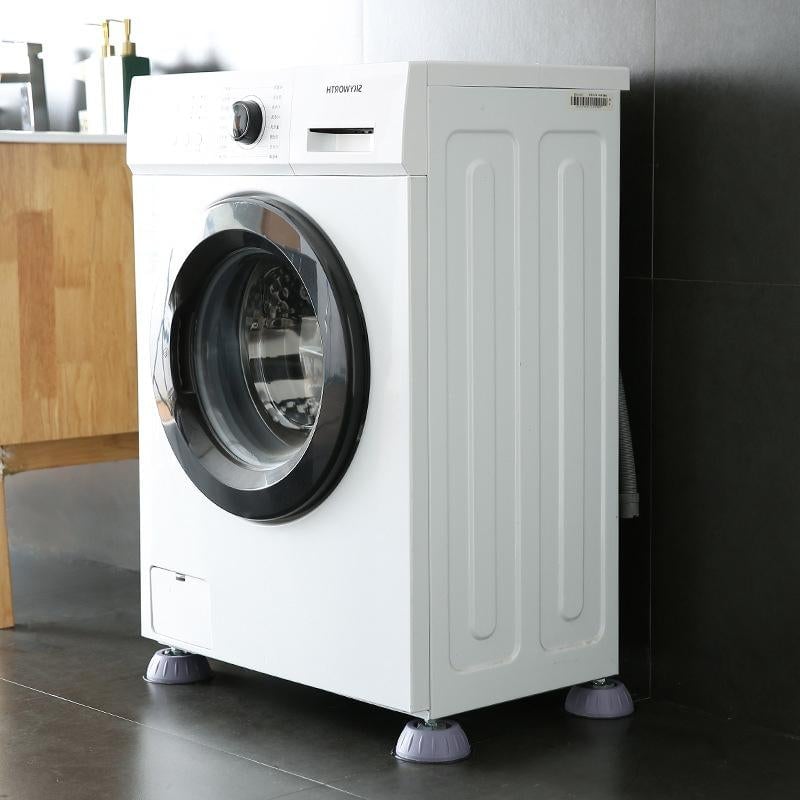🏡 Earthquake-Resistant and Pest-Proof Washing Machine Silent Base Stand(4PCs)