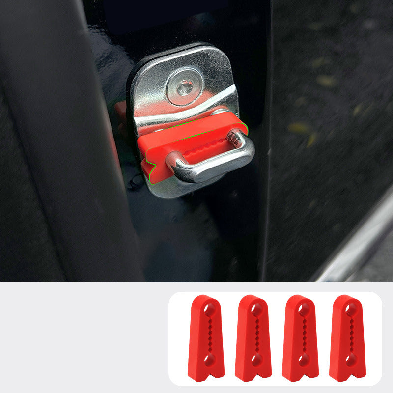 🚗✨ Silicone Damping Pads for Quieter Car Doors – No More Slamming, More Comfort & Durability! 🌿🛡️
