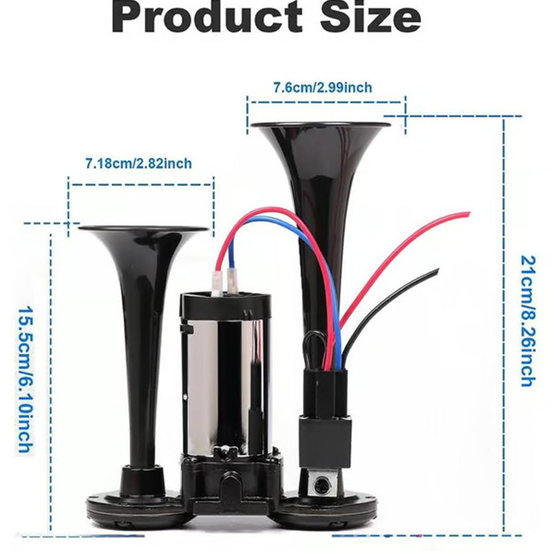 【Top 1 in Driving Safety Sales Rankings】📣Train Air Horn for Truck Car