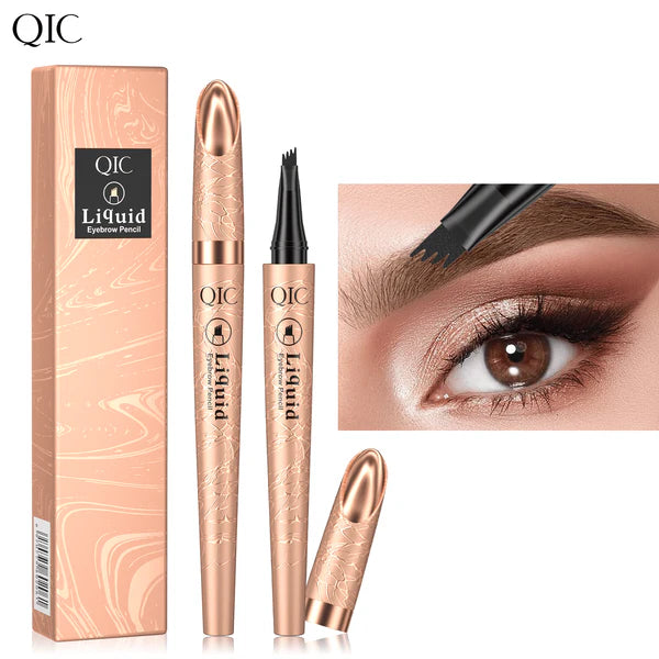 💫✍️ BUY 1 GET 1 FREE! Realistic 3D Microblading Brow Pencil – 4-Prong Tip, Waterproof, Sweat-Proof, Natural Hair-Like Strokes in Seconds ✨🖌️