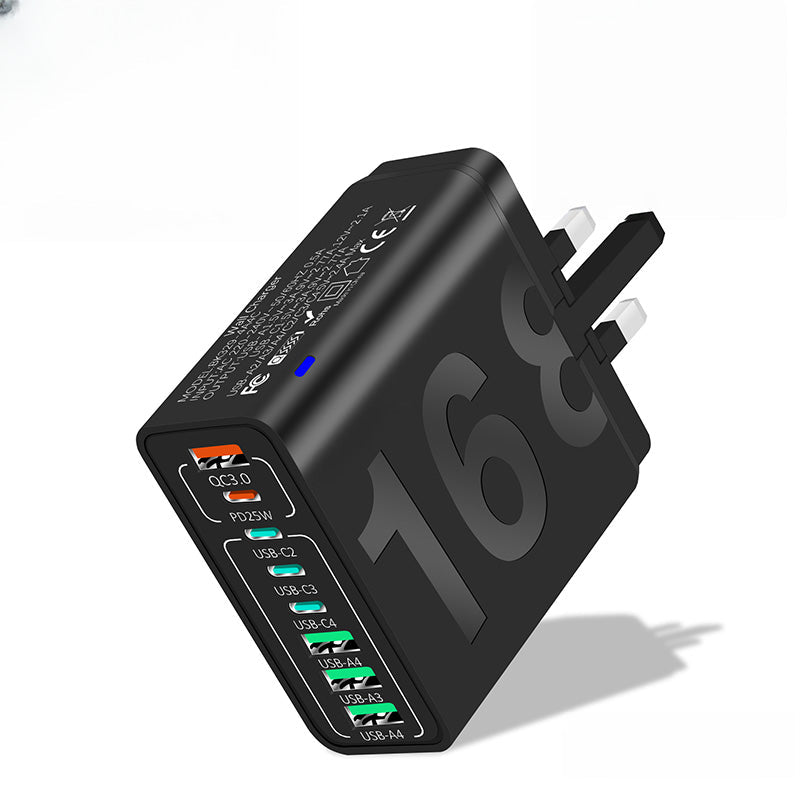 💎 50% OFF! 💎 Multi-Port 150W Fast Charging Hub – 8 USB Ports, Smart Chip Protection & Universal Plug Options – One Hub, All Your Devices ⚡🔌✨