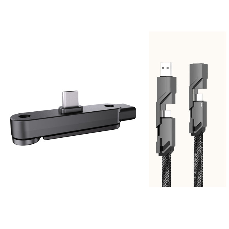 🔋⚡ 65W Fast Charging Adapter with 360° Foldable Stand 🔥📱 Ultimate 3-in-1: Charge laptop & phone simultaneously while video-calling hands-free. Compact for travel, strong grip for desk.✨