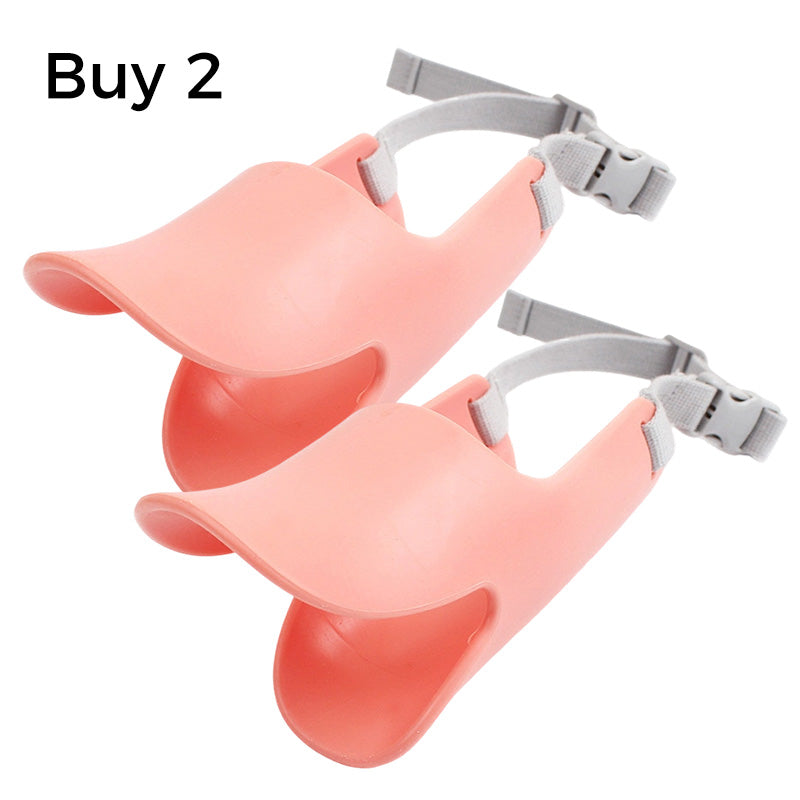 🎉🎉Surprise 57% off!🐕Protect you and your furry friends!😊Cute Duck Bill Silicone Dog Muzzle