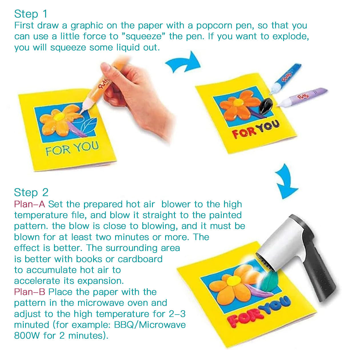 🎅Christmas Gift idea 49%OFF 🎁DIY Bubble Popcorn Drawing Pens