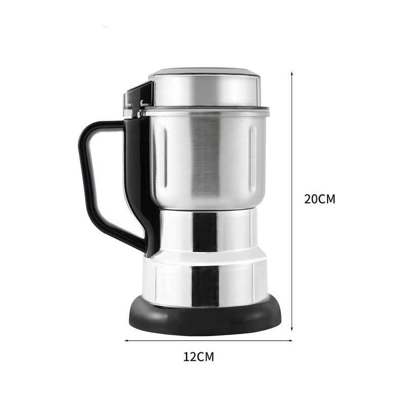 Superfine Electric Grinder – One-Touch & Food-Grade Stainless Design, No More Uneven Grind
