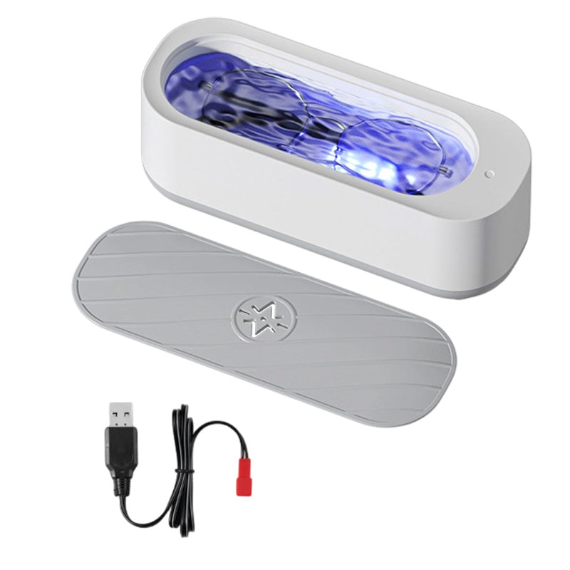 🔥LAST DAY SALE ONLY £7.99!!✨50K+ SOLD!🎁Multifunctional Ultrasonic Cleaner for Jewelry, Watches & Dentures, 3W Cordless Deep Cleaning