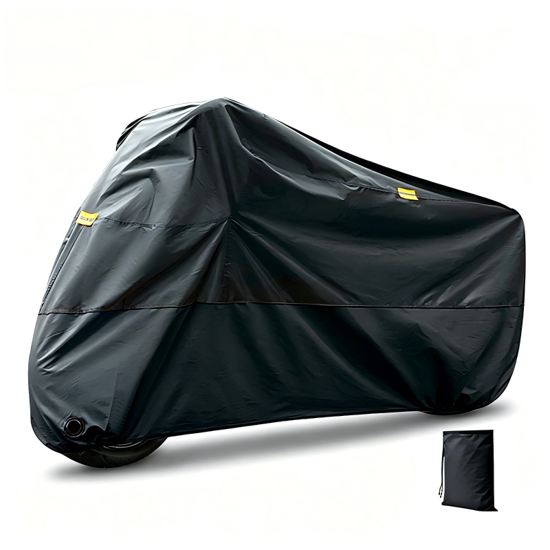 🏍️ 50% OFF NOW! 🌧️ Waterproof Motorcycle Cover – Lock Holes, Windproof Buckle & Reflective Strips – All-Weather Protection 🛡️