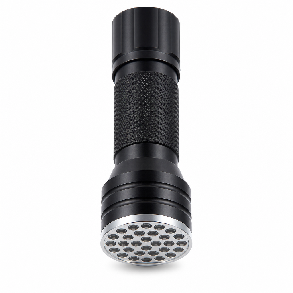 🔦 Compact UV Flashlight for Fluorescence & Document Inspection