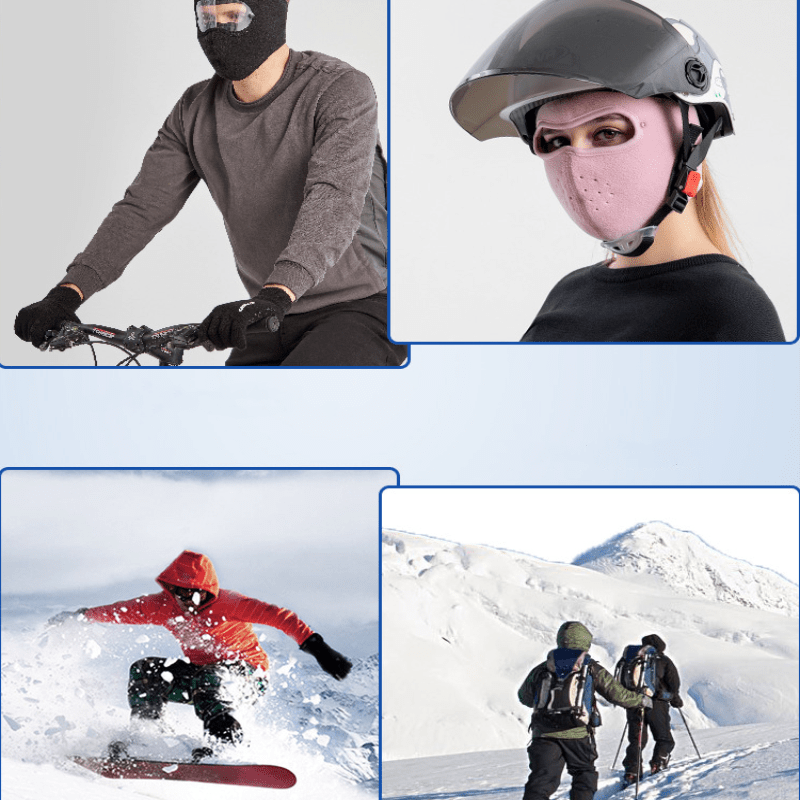 Mintiml® Winter Cycling Anti-Fog Goggles & Face Mask