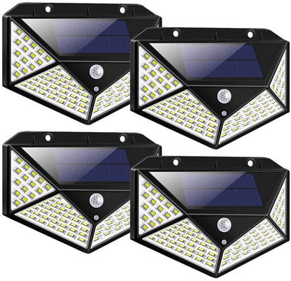 ⏰INSTANTLY LIGHT UP YOUR OUTDOOR SPACE ☀️🏡 Solar Motion Sensor Lights – 100 LED, IP65 Waterproof, Zero Bills 🔒🇬🇧