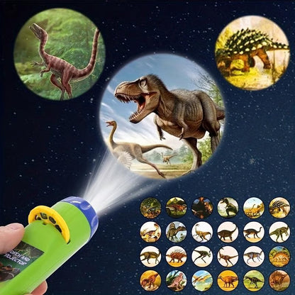 🎁LAST DAY 40% OFF🦖Educational Projection Toy with Themed Slides