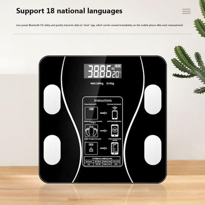 🥳2026 HOT SALE🥳💞50K+ SOLD!👵❤️ 50% OFF! Smart Body Fat Scale – Know your numbers, track your health! Measures weight & body fat easily. Large display, auto-on. Your wellness companion. 🩺📊