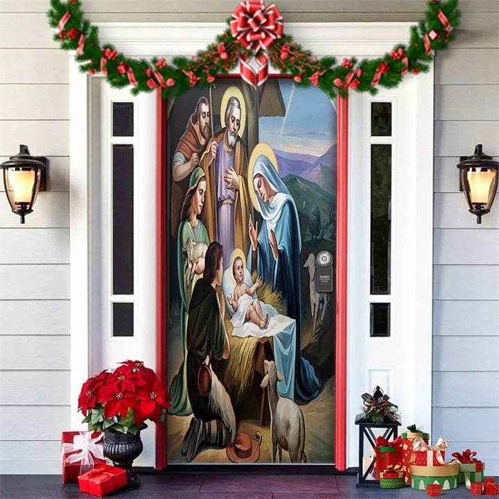 🎄Early Xmas Sales  🎅-Christmas Front Door Decoration🎅