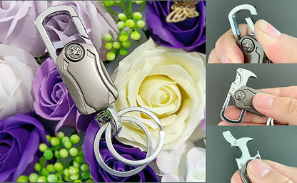 🎁2025 HOT SALE🔥Multifunctional Keychain Corkscrew